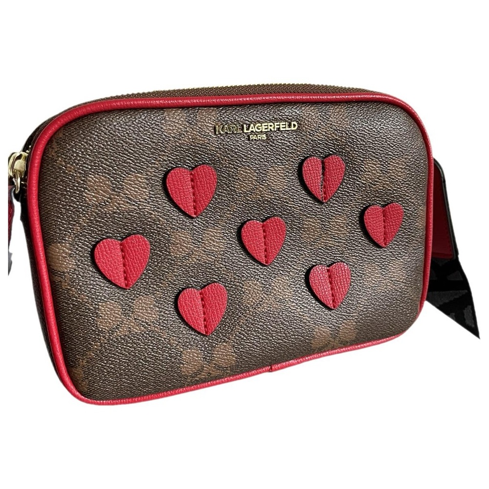 Karl Lagerfeld Paris Hearts Crossbody Bag / Shoulder Purse Maybelle NWOT
